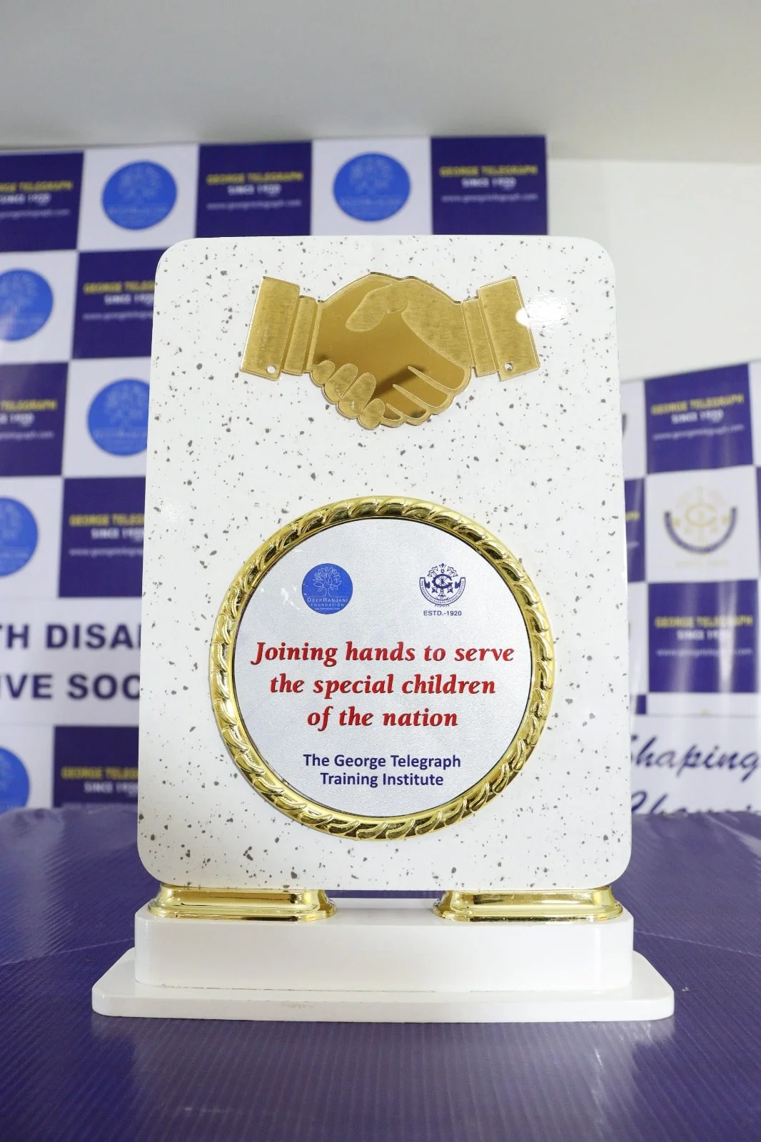 Award by The George Telegraph Training Institute